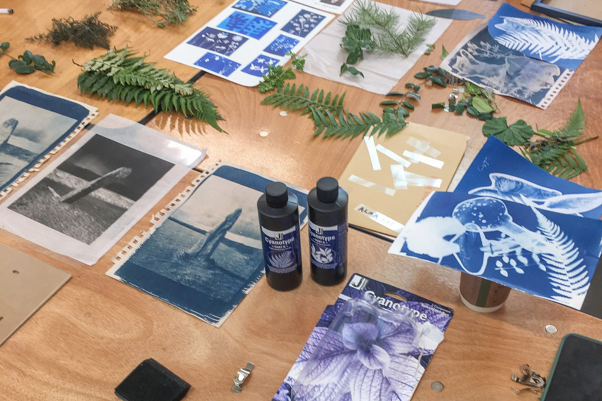 Cyanotypes: Sun Printing (Leeds Print Workshop)