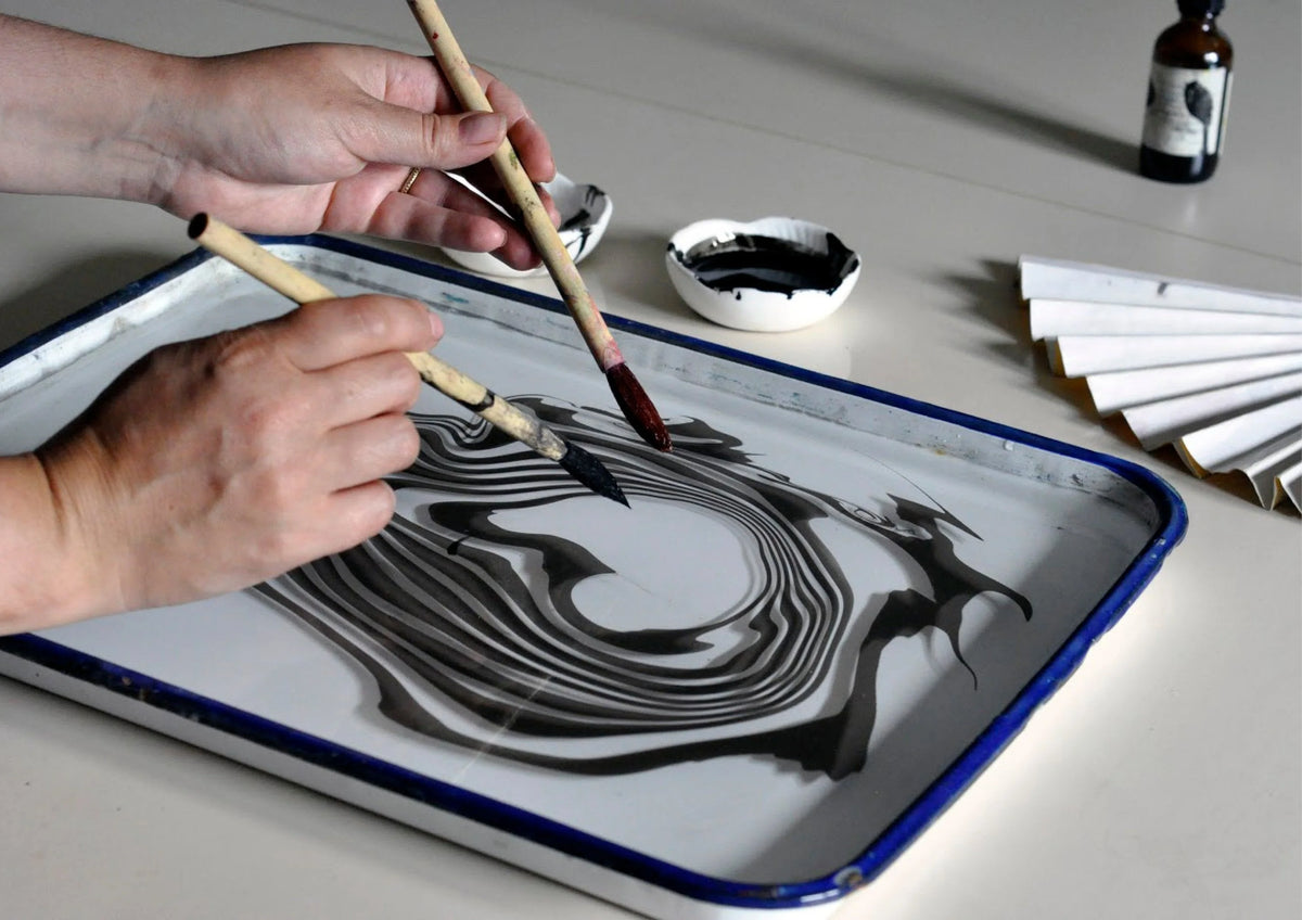 Suminagashi Marbling (Sunny Bank Mills)